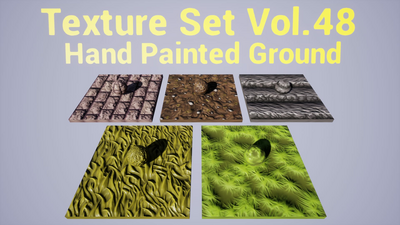 Stylized Texture Pack - VOL.05 Hand Painted Textures 