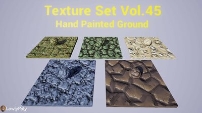 Stylized Texture Pack - VOL.05 Hand Painted Textures 