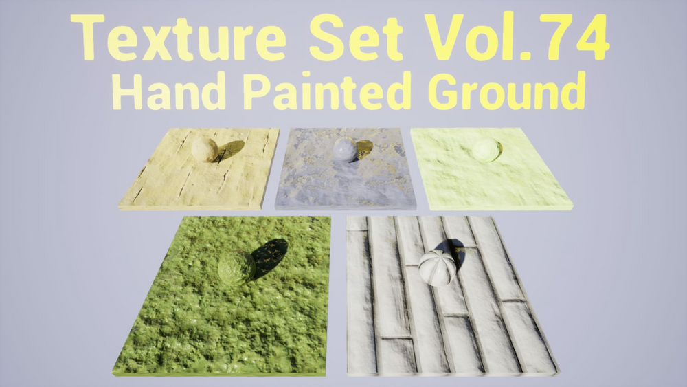 Ground Vol.74 - Hand Painted Textures 