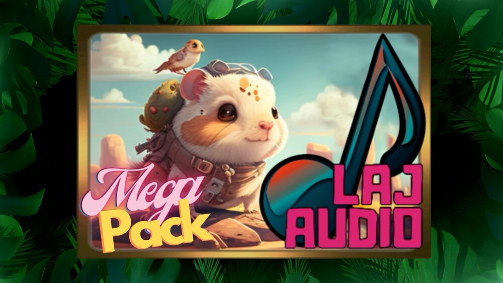 LAJAUDIO Mega Pack #1 Fun Casual Adventure Game Music 