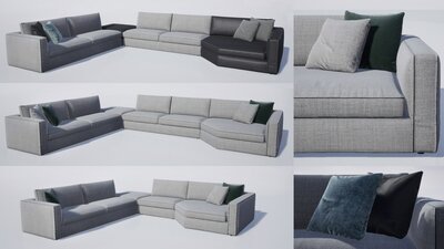 Design Connected: Living Set Laguna 6 