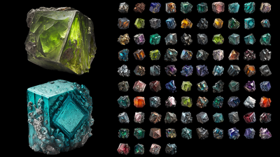 Ores and Minerals - ICONS 