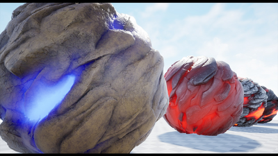 4K Stylized_Magma_Pack 