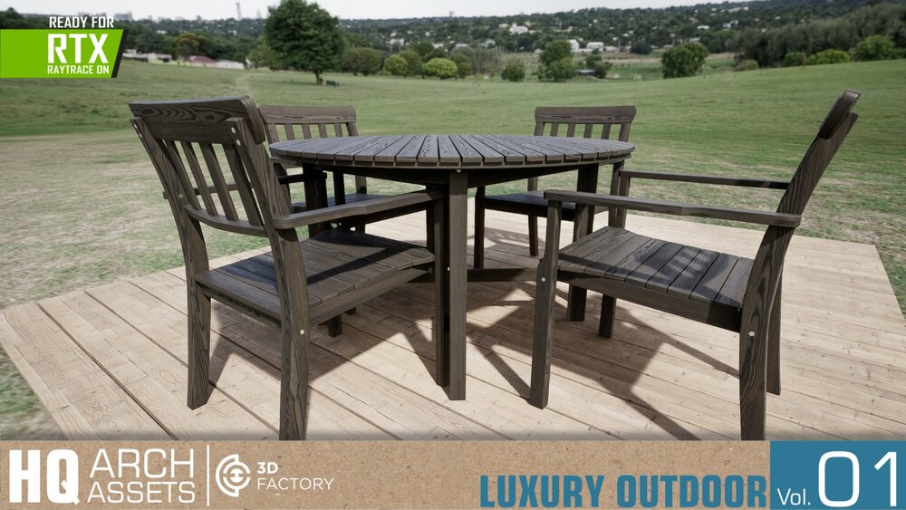 HQ Arch Assets / Luxury Outdoor Vol.1 