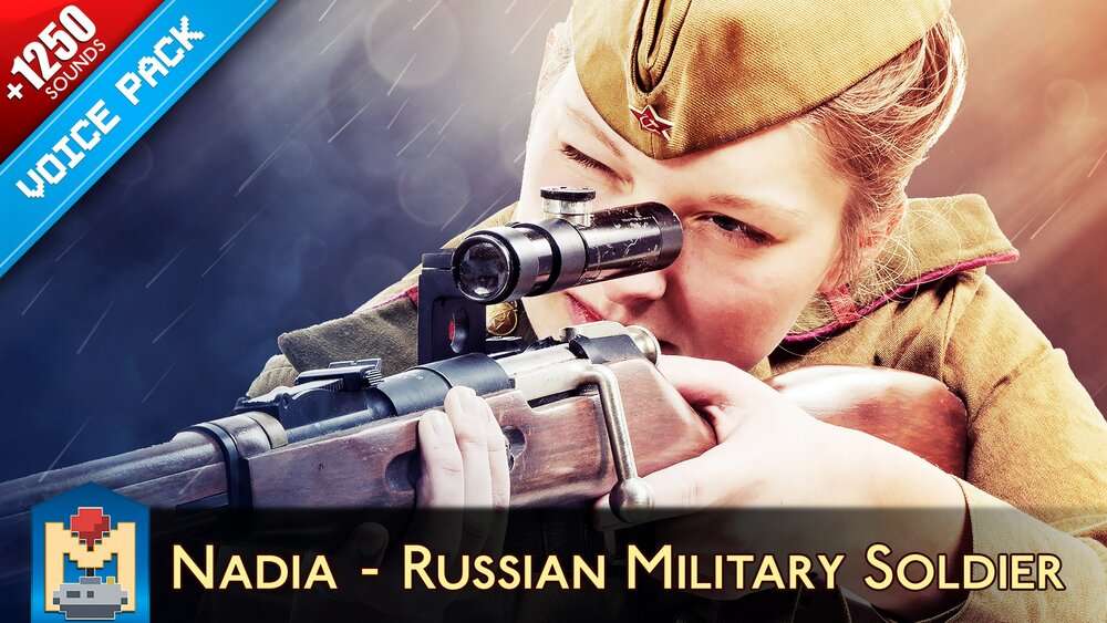 Nadia - Russian Military Soldier Voice Pack (Eng) 