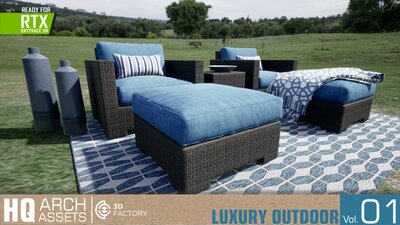 HQ Arch Assets / Luxury Outdoor Vol.1 