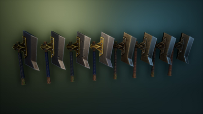 Stylized Knight's Weapons 