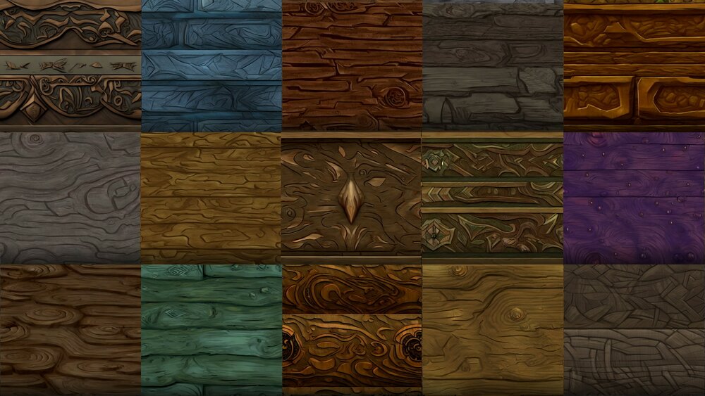 200 wooden textures 