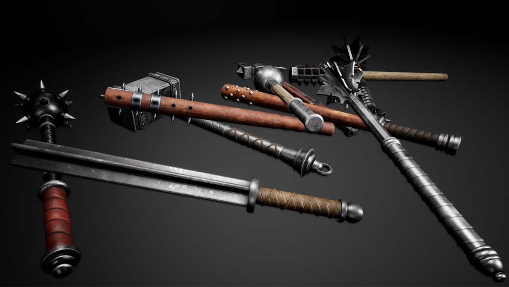 Medieval Melee Weapons Pack 