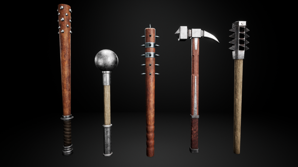 Medieval Melee Weapons Pack 