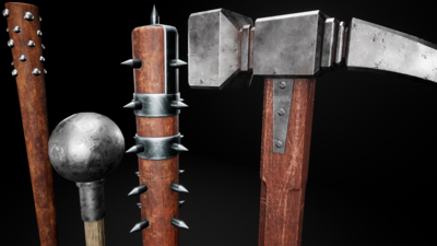 Medieval Melee Weapons Pack 