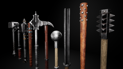 Medieval Melee Weapons Pack 