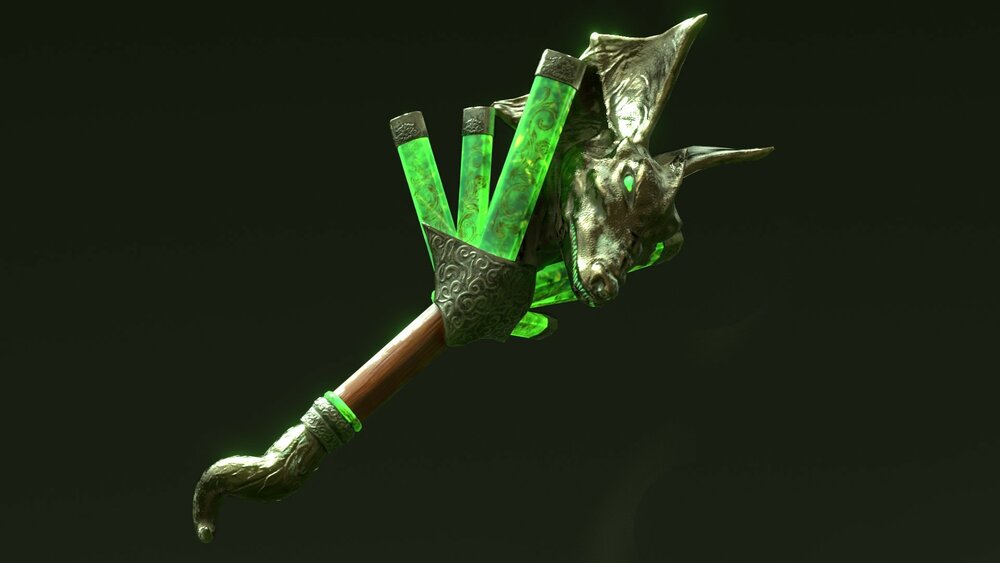 Fantasy Jade Weapon Set 