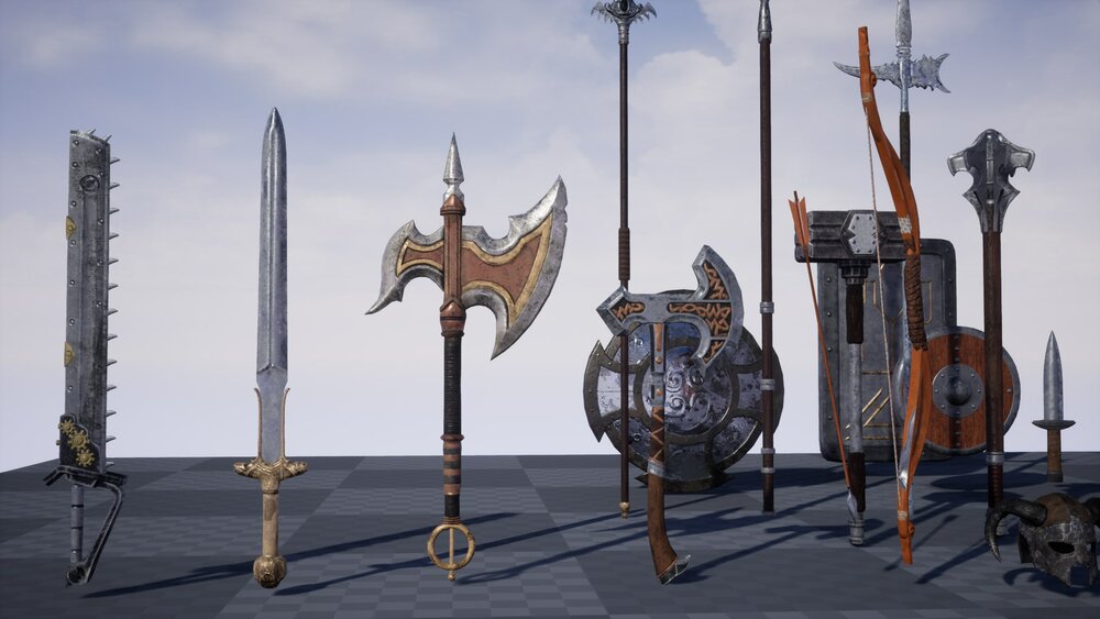 Weapons & Armor Pack 1 