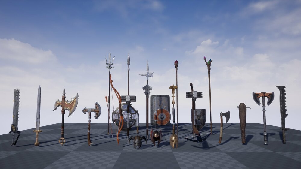 Weapons & Armor Pack 1 