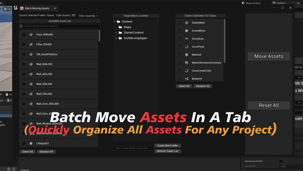 One Click Asset Manager 