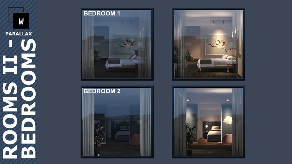 wParallax Rooms 2 Bedrooms 