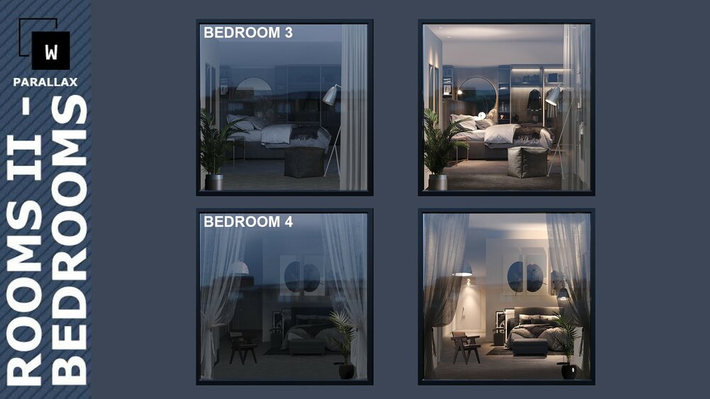 wParallax Rooms 2 Bedrooms 