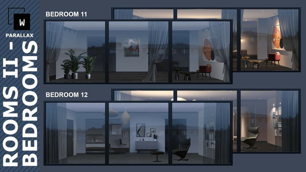 wParallax Rooms 2 Bedrooms 