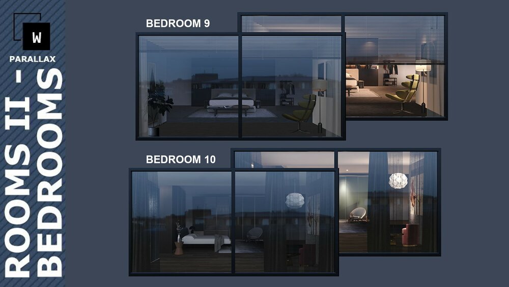 wParallax Rooms 2 Bedrooms 