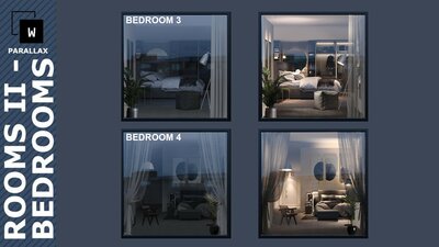 wParallax Rooms 2 Bedrooms 