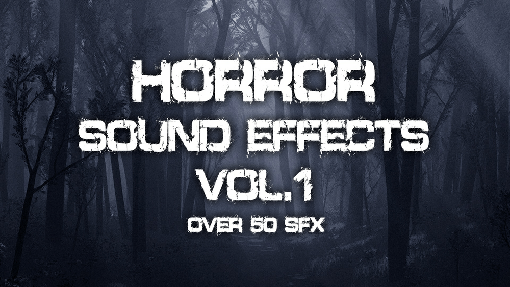 Horror Sound Effects BUNDLE (Vol.1-3) - (OVER 300 SFX) 