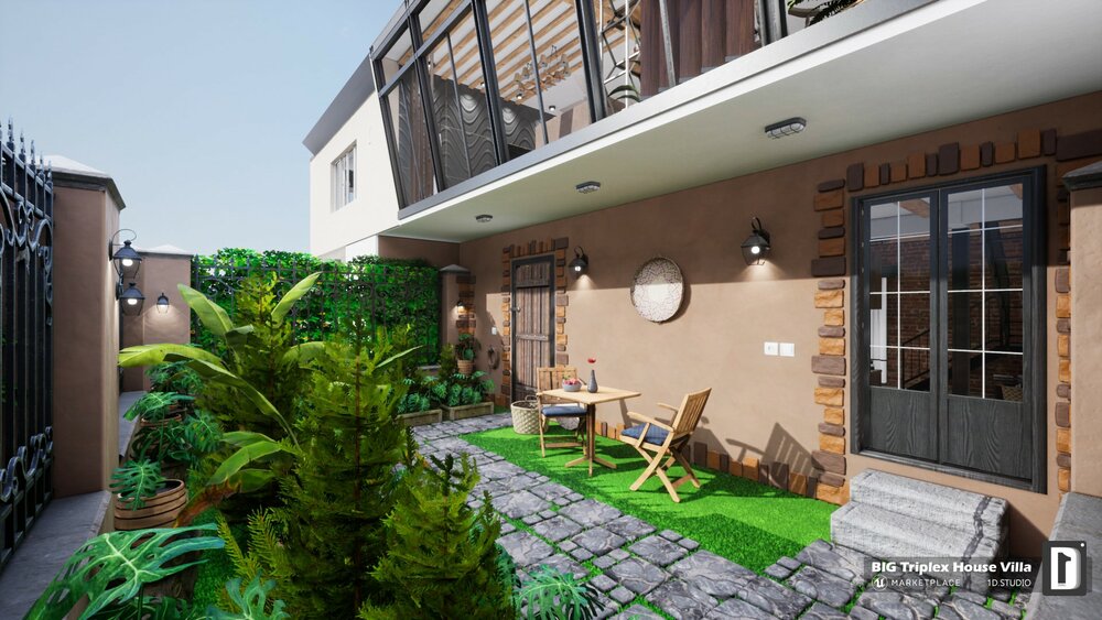 Triplex House Villa 