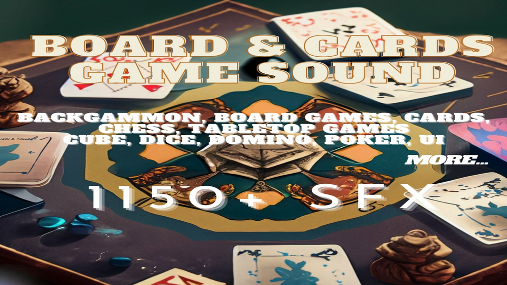 Board & Card Game Sound Pack 