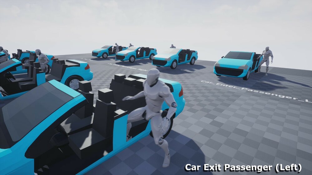 Car Interact Animations VOL. 1 