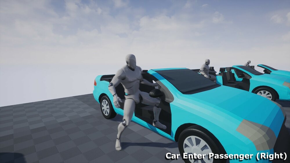 Car Interact Animations VOL. 1 