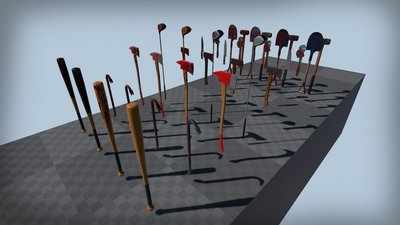 Zombie Melee Weapons 