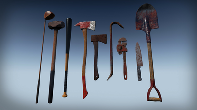 Zombie Melee Weapons 