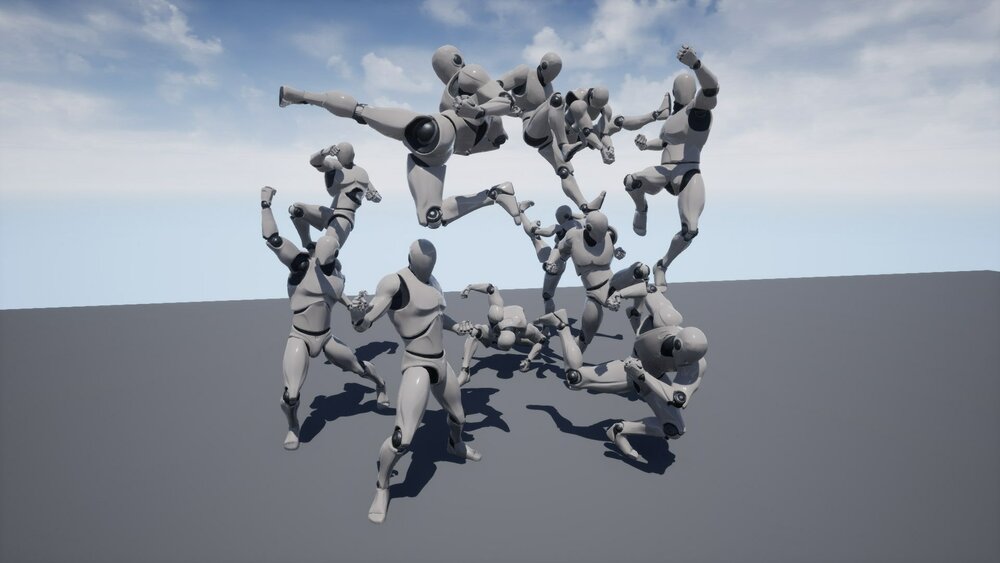 Stylish Action Combat Animation Pack 