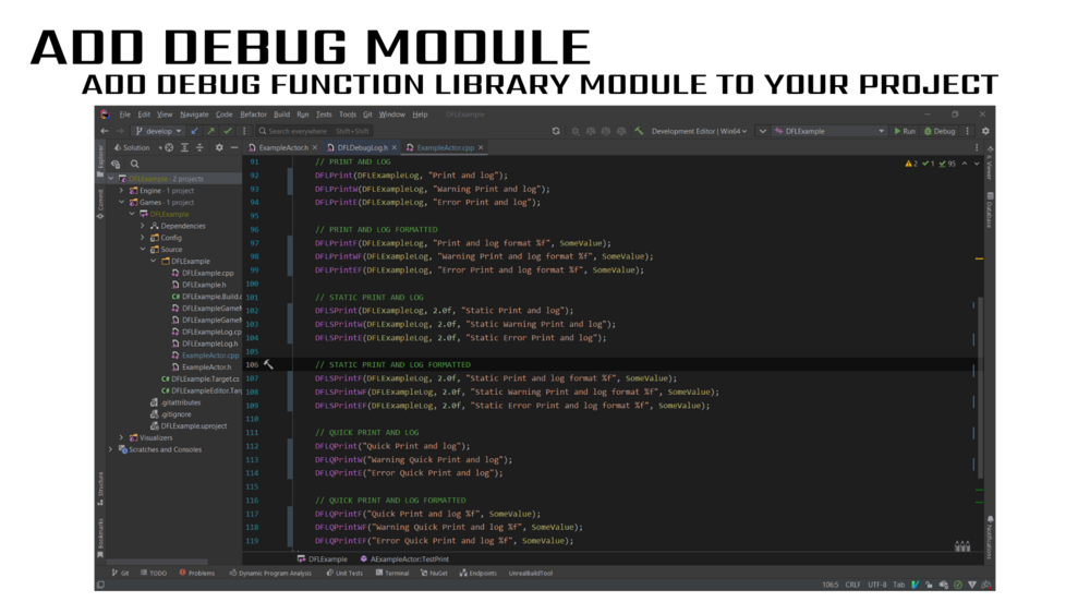 Debug Function Library 