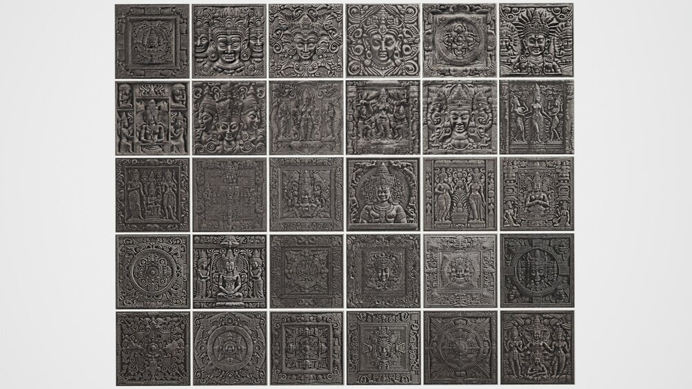 30 Angkor Temple Materials 