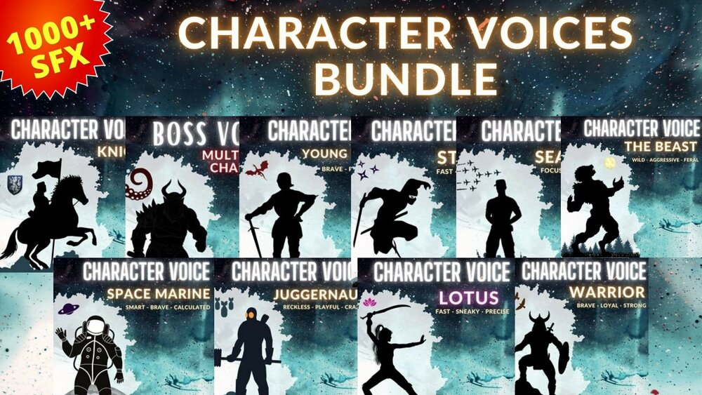 Character Voice Pack Bundle 