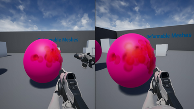 Deformable Meshes (Replicated) 