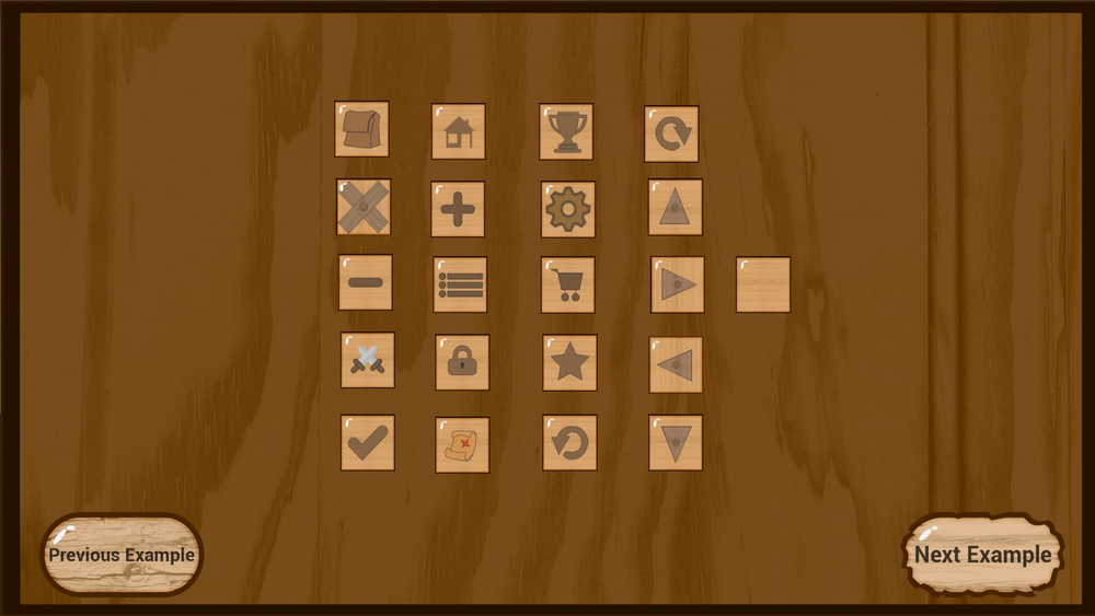 Wood UI set theme 