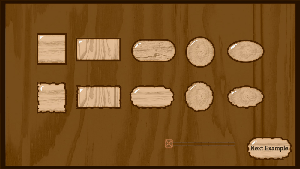 Wood UI set theme 