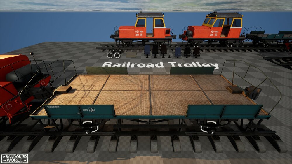 Railroad Trolley 