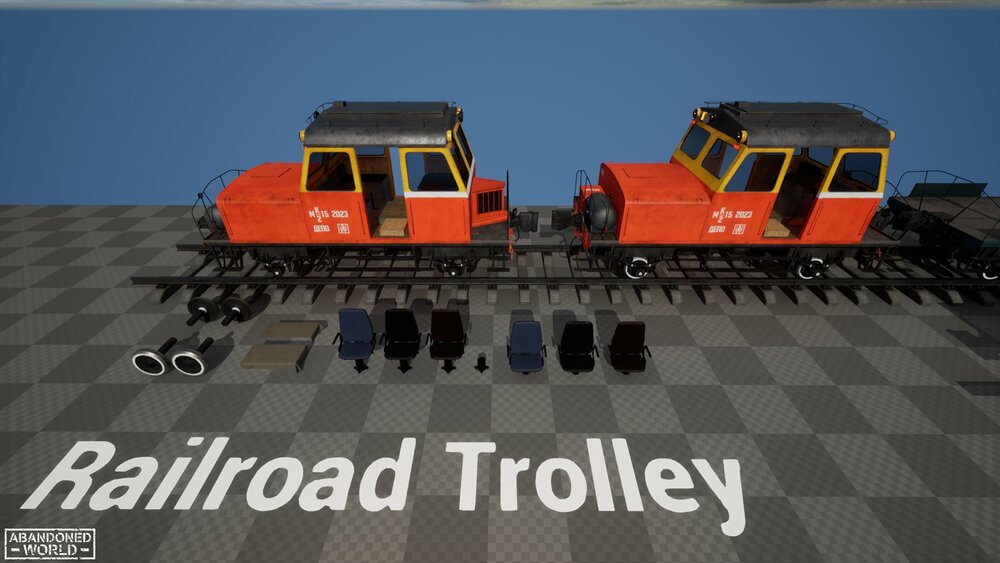 Railroad Trolley 