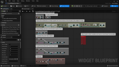 Plans and Maps to UI - Widget System 