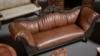 Victorian VOL.1 - Furniture (Nanite and Low Poly) 