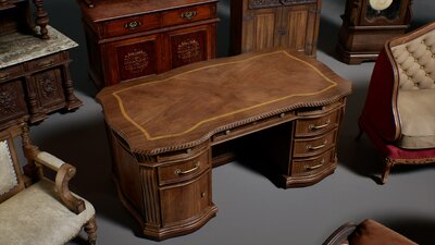 Victorian VOL.1 - Furniture (Nanite and Low Poly) 