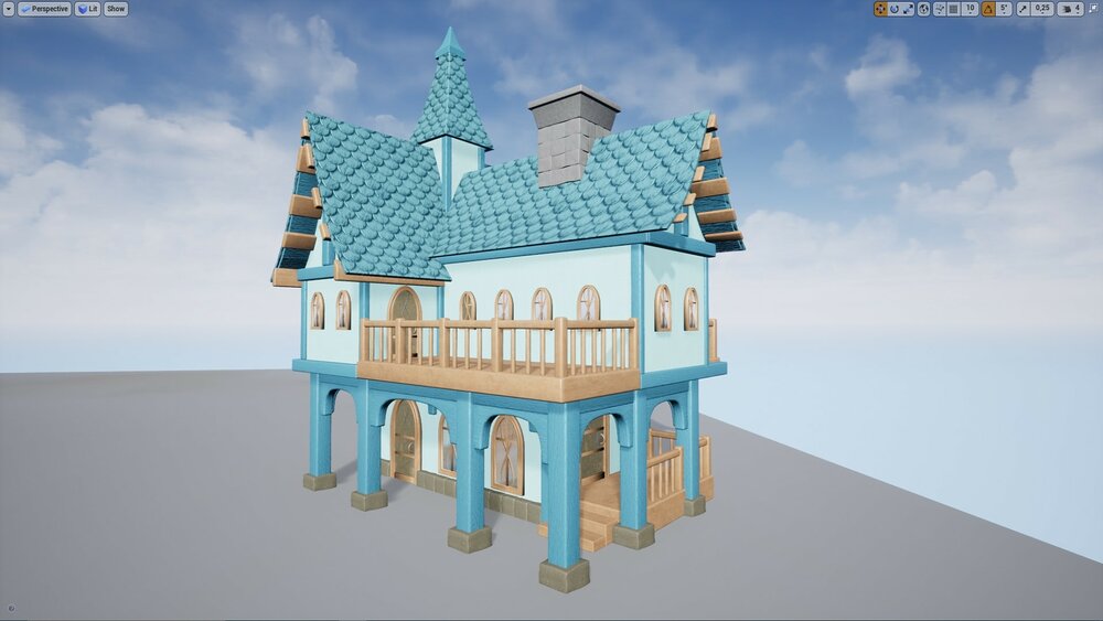 Fantasy Buildings/Houses Set 