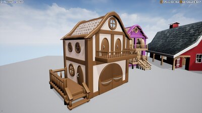 Fantasy Buildings/Houses Set 