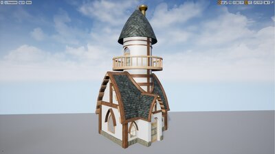 Fantasy Buildings/Houses Set 