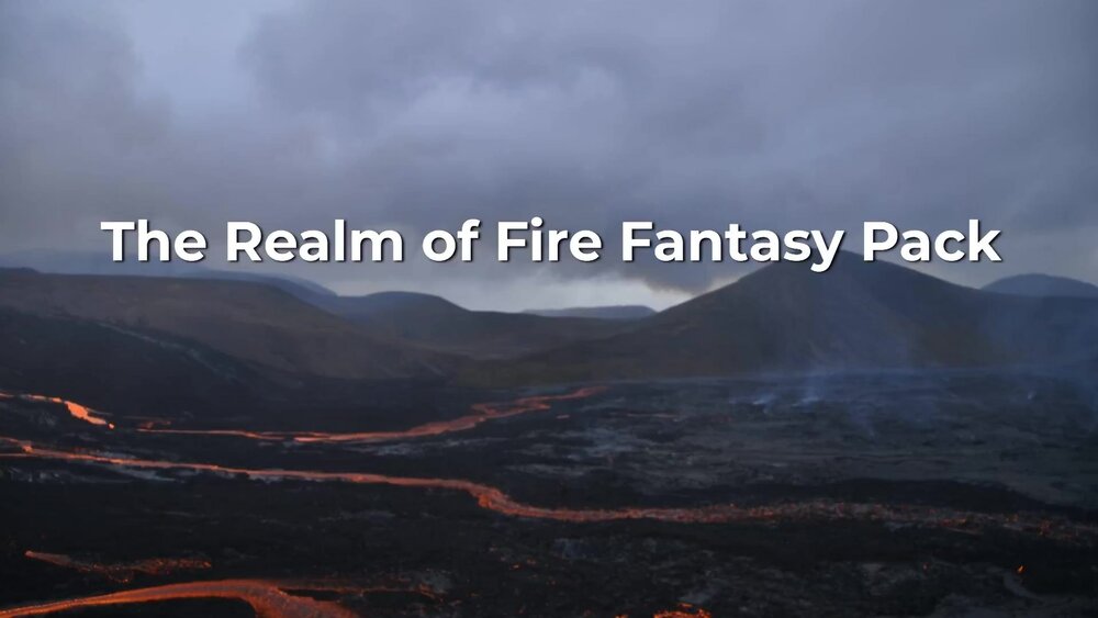 The Realm of Fire Fantasy Pack 