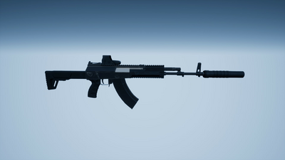 AK Prototype Animated FPS Rifle 