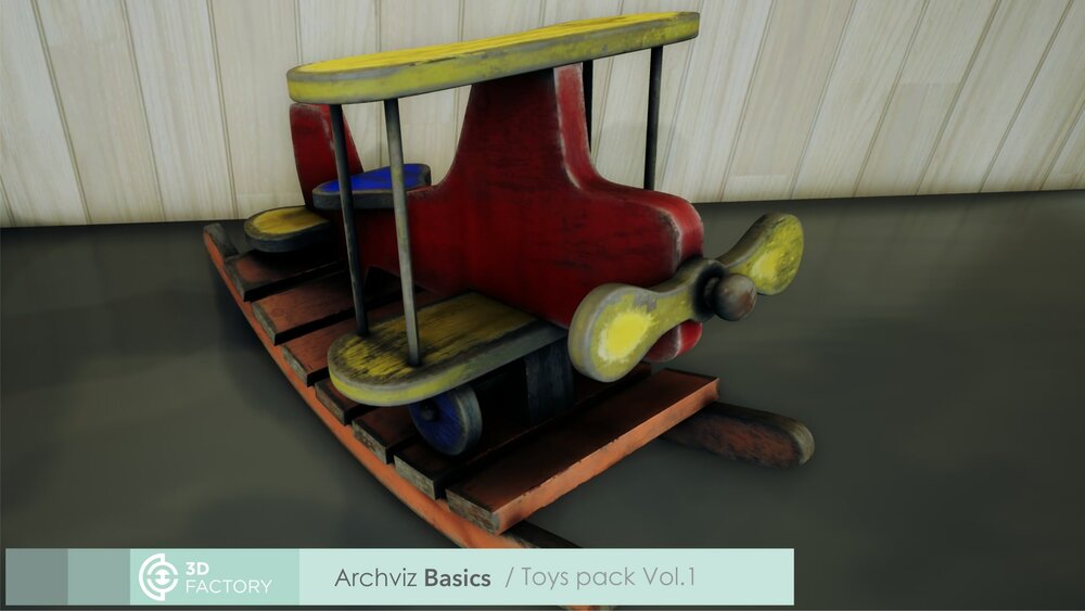 ArchViz Basics - Toys - Pack Vol.1 